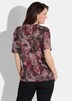 GOLDNER Shirt Jersey shirt met paisleymotief
