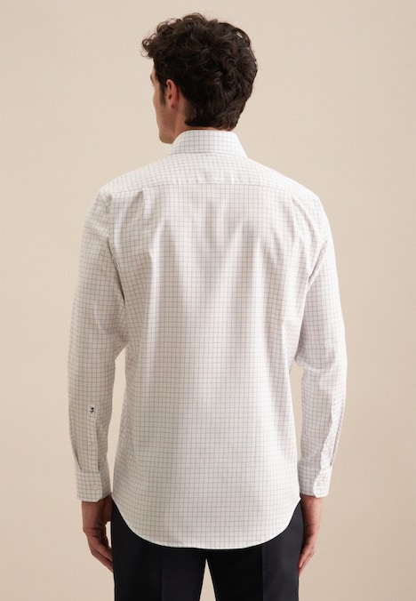 Herren Business Hemd - Karo