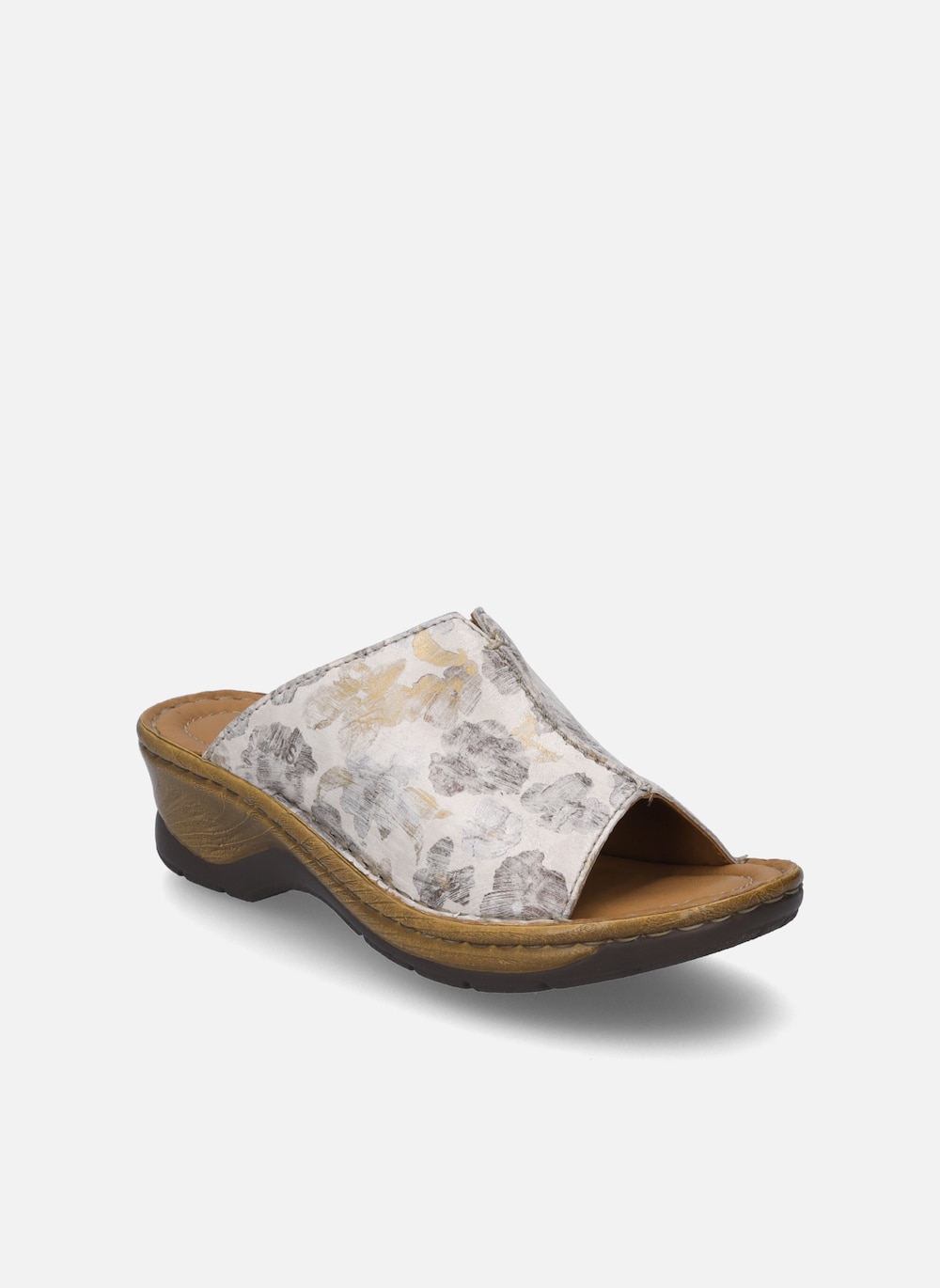 Damen Clog Catalonia 58, creme-multi