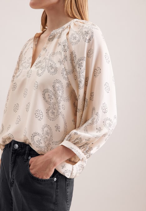 Damen Schlupfbluse - Druck