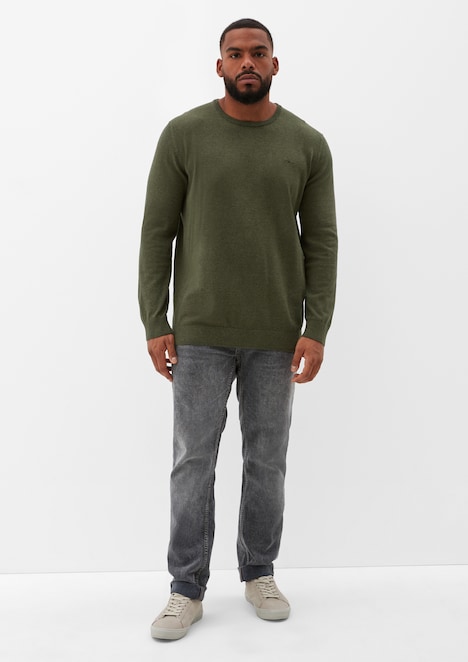 Pullover aus Feinstrick