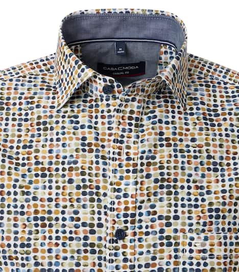 Freizeithemd Print Casual Fit
