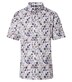 Businesshemd Kurzarm Print Comfort Fit