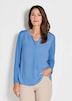 GOLDNER Blouseshirt Blouseshirt met chiffon inzet