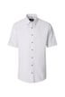 Leinenhemd kurzarm uni Casual Fit