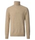 Rollkragenpullover uni