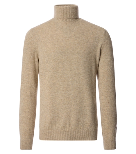 Rollkragenpullover uni