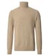 Rollkragenpullover uni