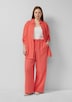 Musselin Bluse mit überschnittener Schuler