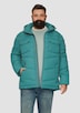 Gesteppte Jacke mit abnehmbarer Kapuze