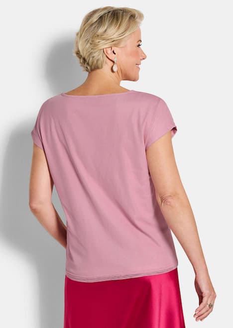 Blusenshirt mit Pailletten