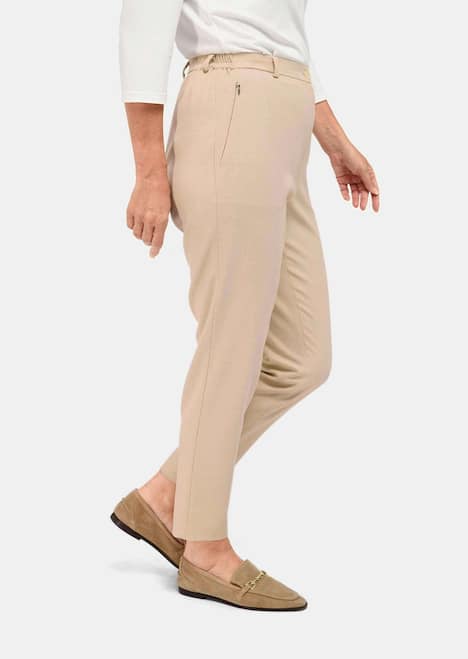 Hose Anna mit Rippenstruktur