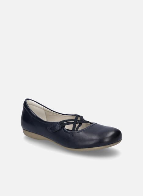 Damen Ballerina Fiona 39, blau