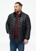 Leichte Steppjacke mit Kontrast-Details und Stehkragen