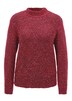 Weicher Bouclé-Pullover, Stehkragen