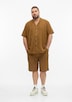 Strukturierte Bermuda Detroit / Relaxed Fit / Mid Rise