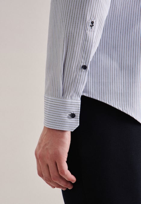 Herren Business Hemd - Streifen