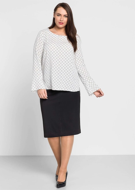 Bleistiftrock Uni