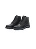 engbers Herren Boots aus Leder , Schwarz