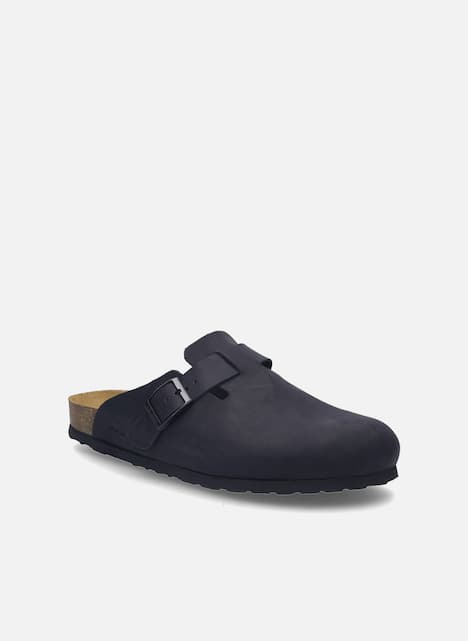 Herren Clog Josef 04, schwarz