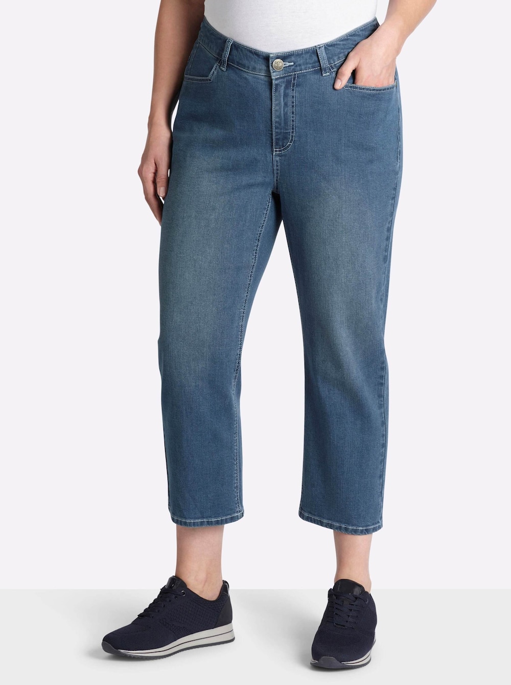 Jeans erhöht