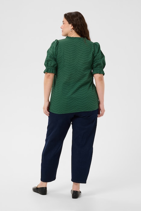 Blouse korte mouwen Regular fit