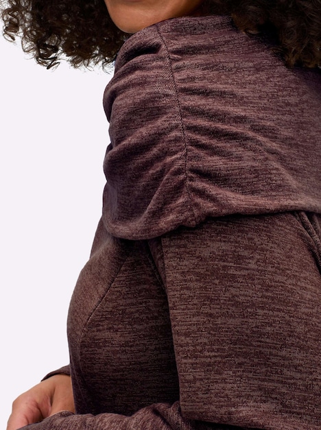Sweatshirt Langarm Rollkragen
