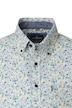 Leinenhemd Kurzarm Print Casual Fit