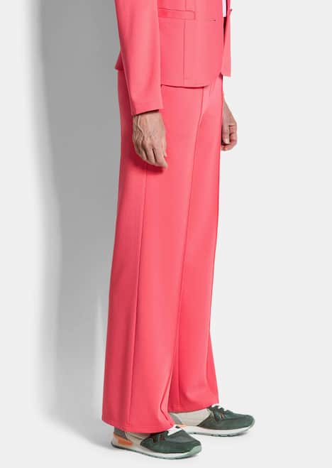 Jersey-Hose mit Biesen