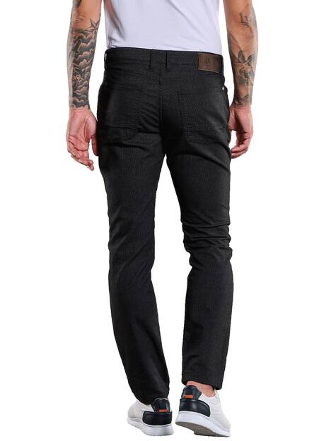 engbers Herren Hose straight , Granitgrau