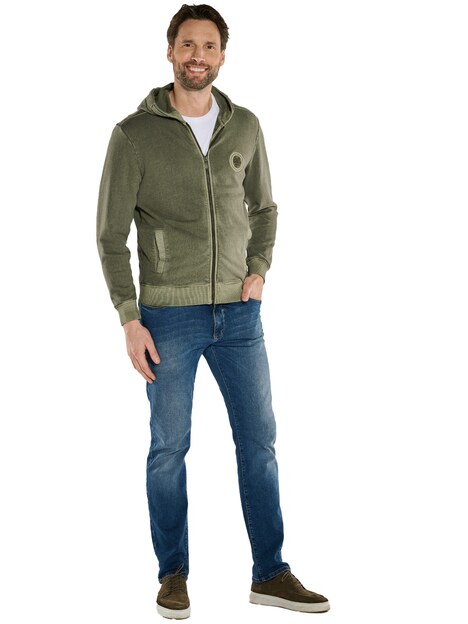 Sweatjacke mit Kapuze