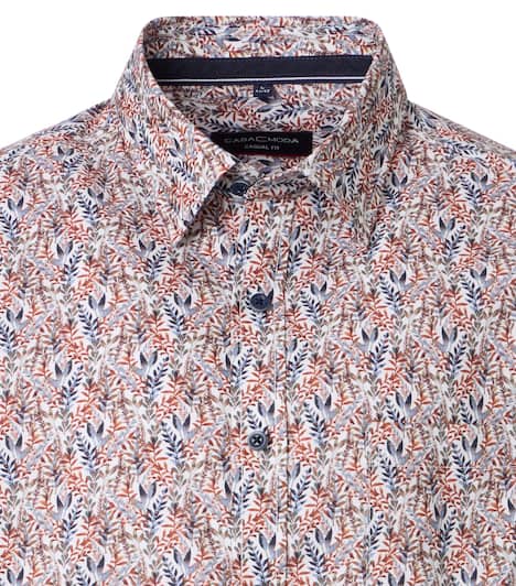 Freizeithemd Print Comfort Fit