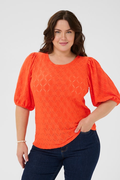 Kurzarm-Bluse Regular fit