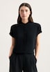 Damen Stehkragenbluse - Uni