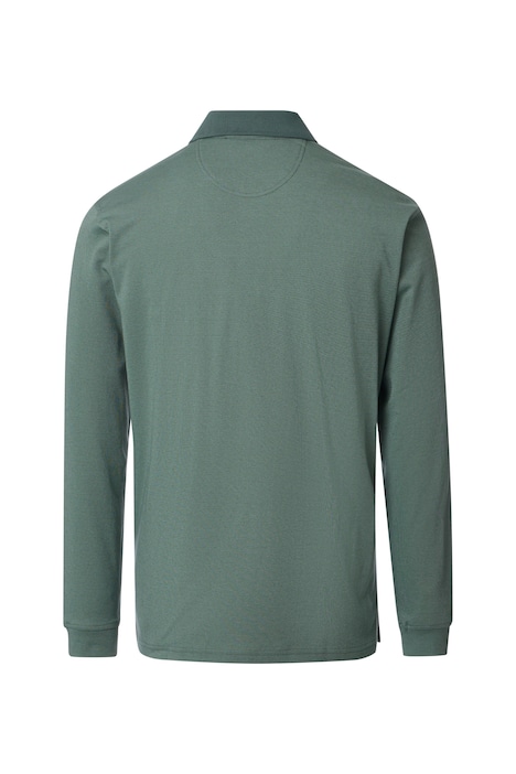 Polo-Shirt Langarm uni