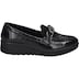 Damen Slipper Calais 93, schwarz-kombi
