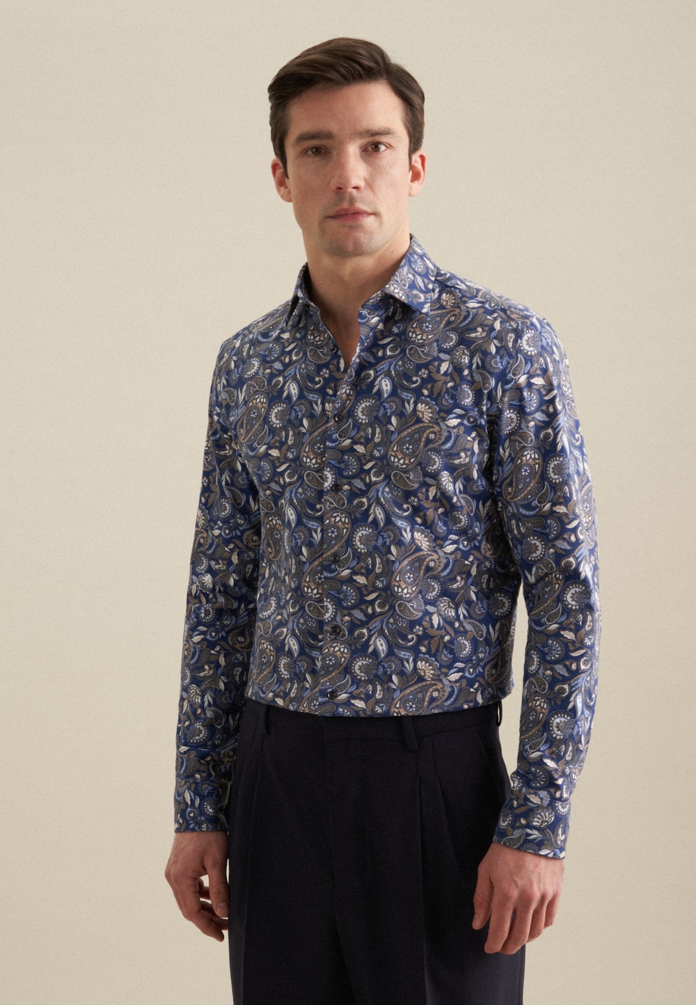 Herren Flanellhemd - Druck