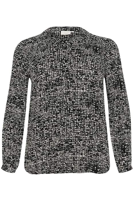 Langarm-Bluse Regular fit