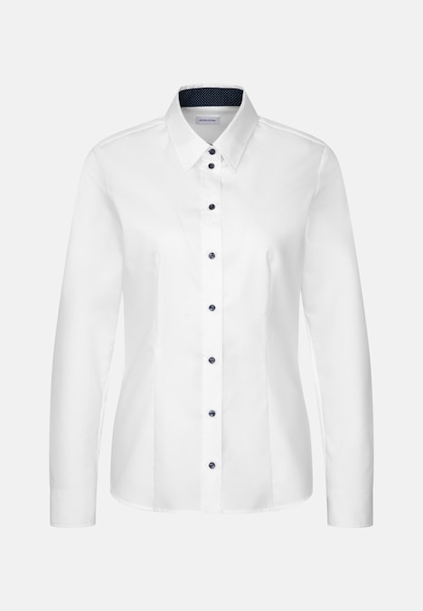 Damen Klassische Bluse - Uni