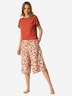 Schiesser Damen Pyjama Selected Premium terracotta