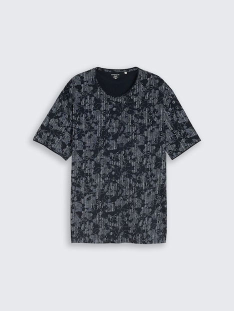T-Shirt mit Allover-Print
