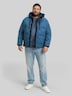 Pufferjacke mit abnehmbarer Kapuze