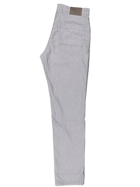 engbers Herren Chino regular , Kieselgrau