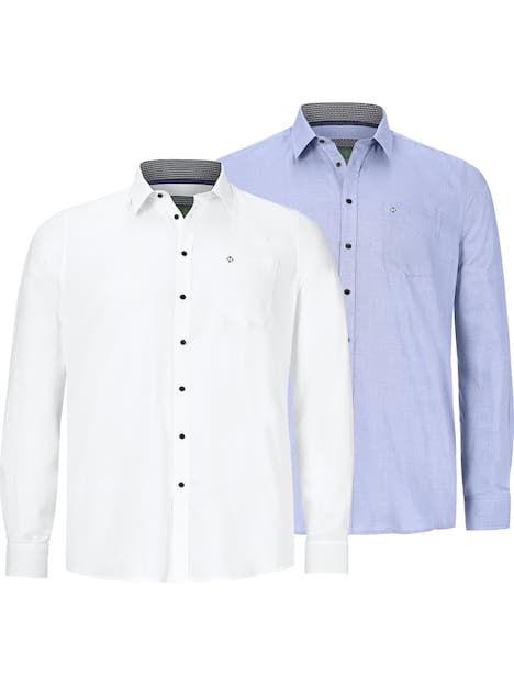 Doppelpack Hemd DUKE LESTER