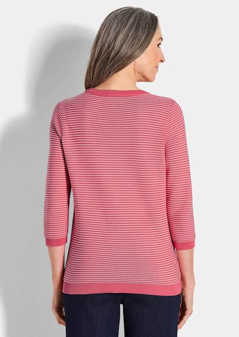 Tricot pullover van katoen