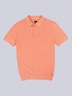 Herren Modisches Strick-Polo , Orange
