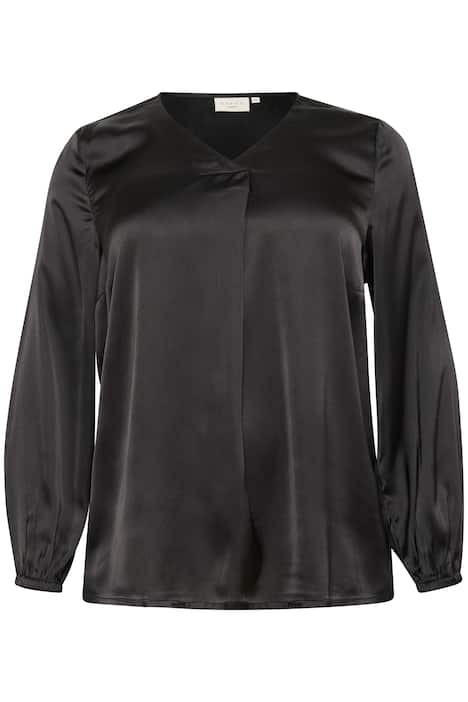 Langarm-Bluse Regular fit