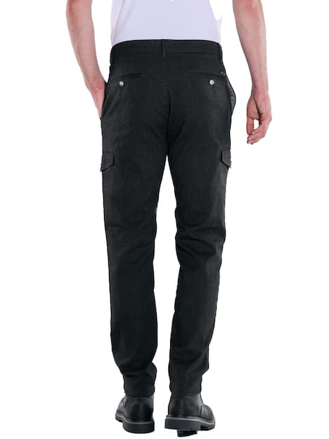 engbers Herren Cargo-Hose regular , Anthrazit