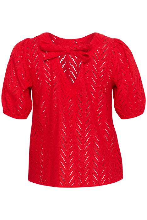 Kurzarm-Bluse Regular fit