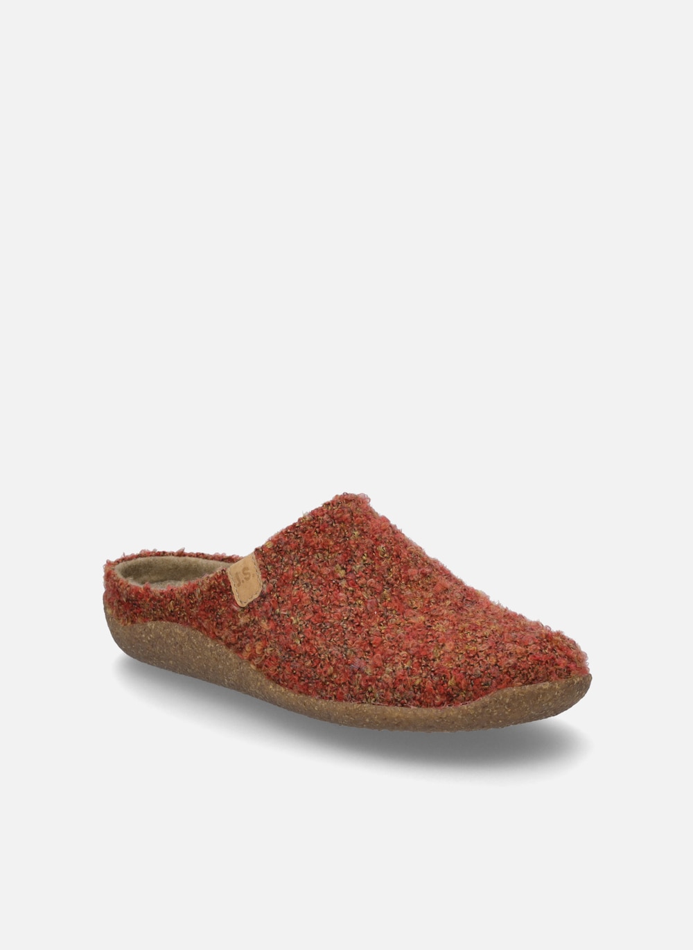 Damen Hausschuh Vinny 03, rot-multi